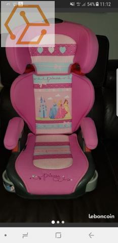 siege auto disney princesse